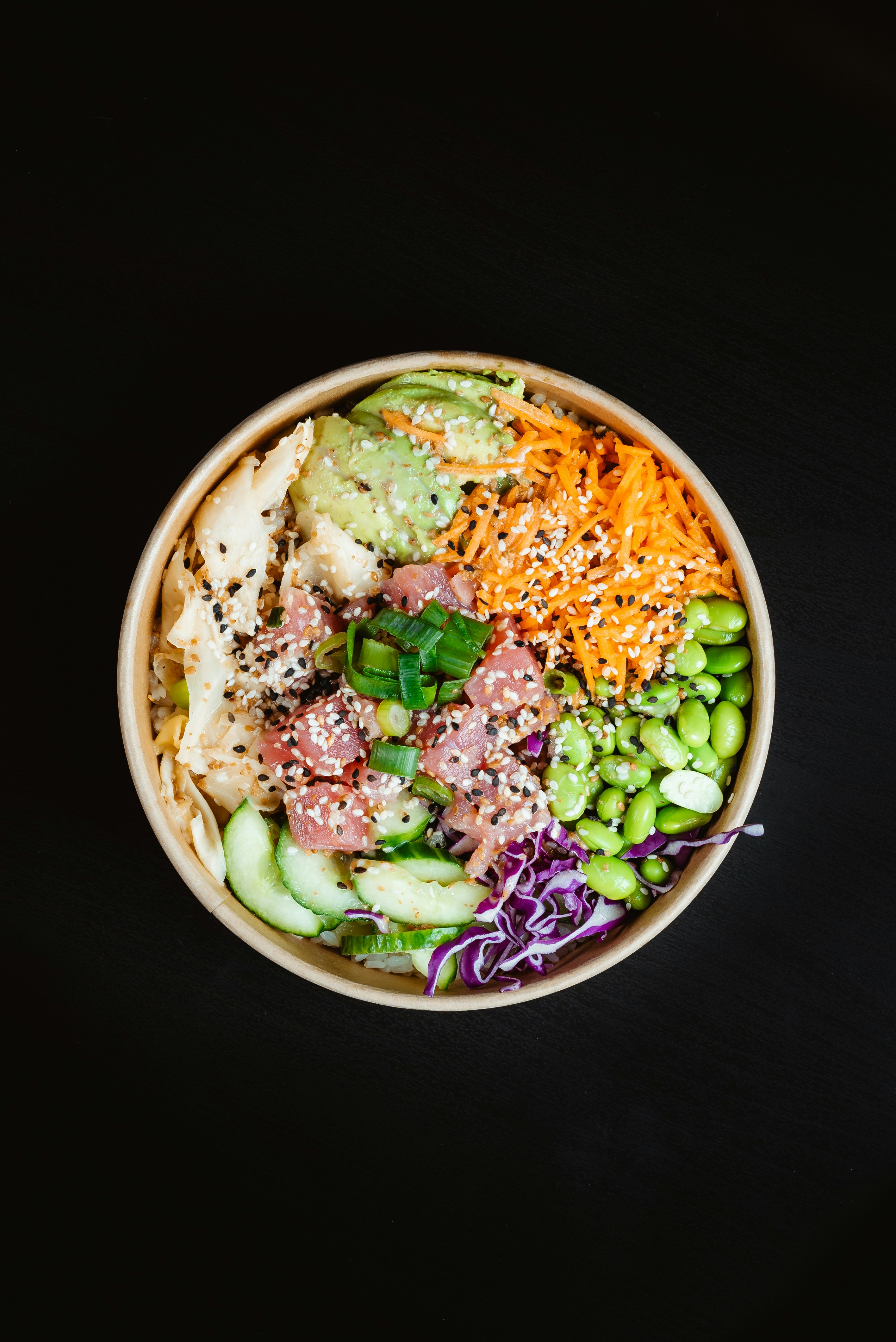 Diverse gerechten van Umami District